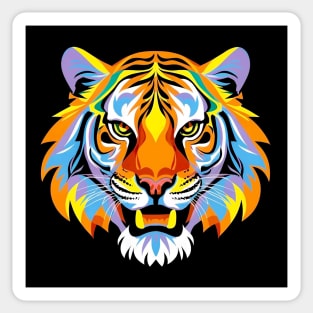 Vibrant Tiger Sticker